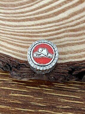 Pandora Cowboy Up Vegas 2023 Bead Charm S925 Silver Charm